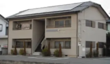 切妻屋根への施工イメージ