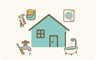 リフォームのイラスト